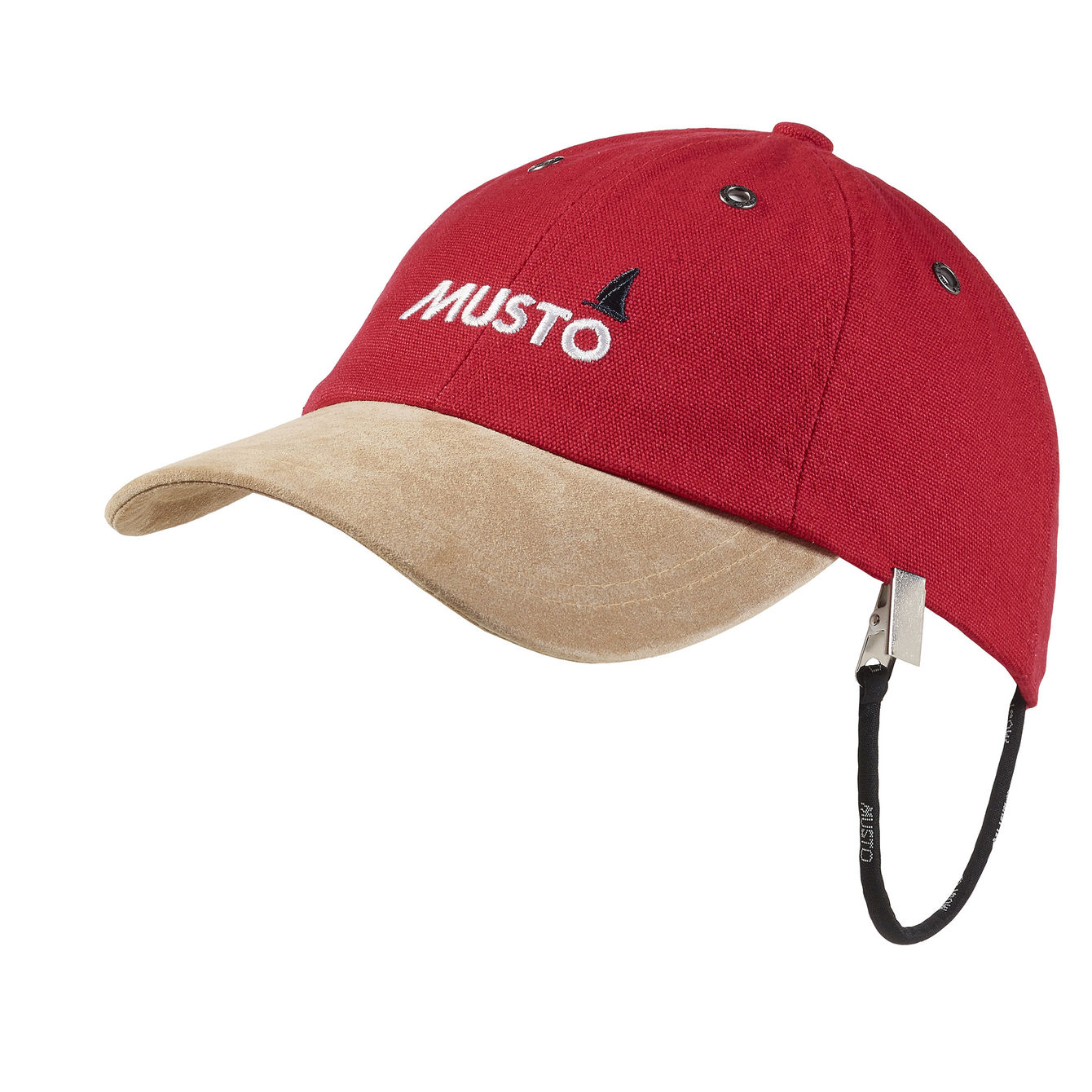 MUSTO Evolution orginal crew cap True Red One Size